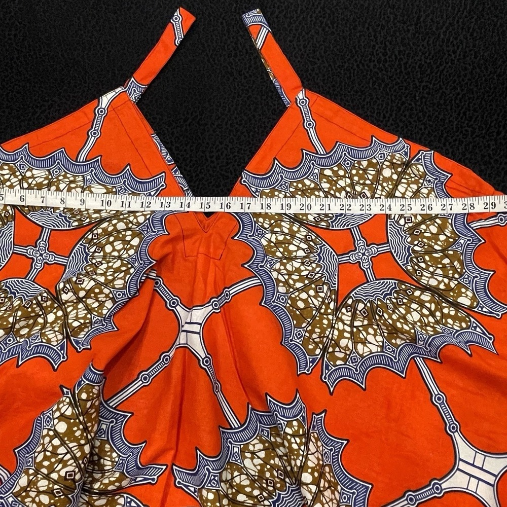Boho Oversized Jumper Wide Leg Lagenlook African Ankara Print OS Relaxed Fit - Picture 3 of 6